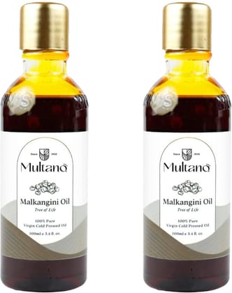 Multano Pro Cold Pressed Malkangani Oil for hair (100ml Pack of 2)