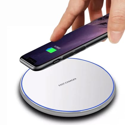 Muvit 15W Round Wireless Charging Pad for iPhone or Samsung