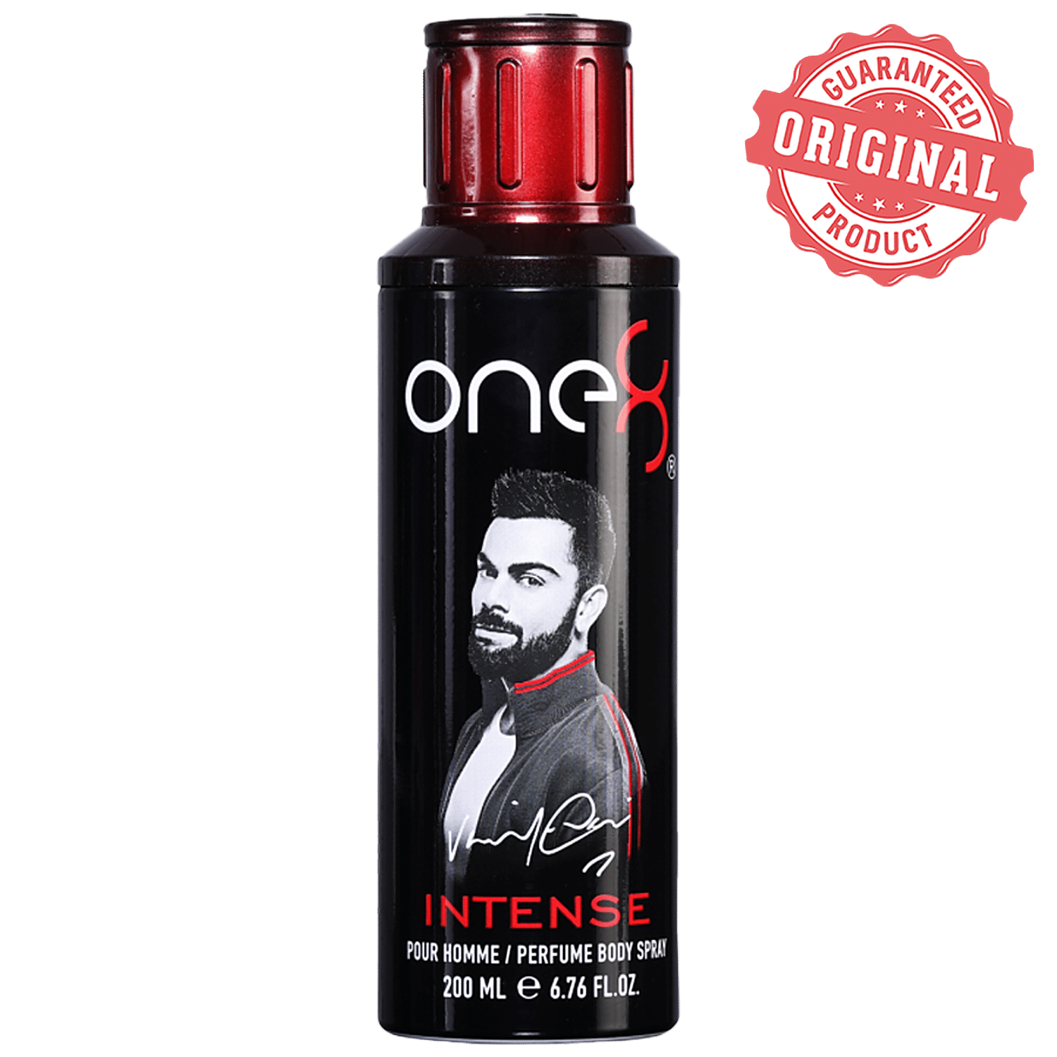 One8 By Virat Kohli Perfume Body Spray - Intense, Long Lasting Fragrance, For Men, 200 Ml