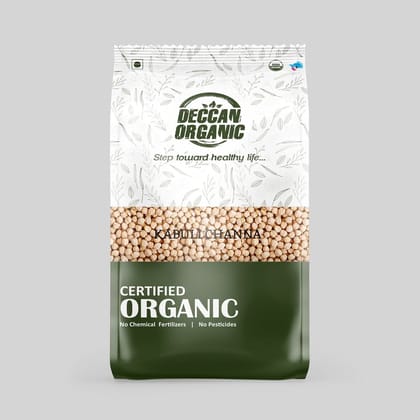 Deccan Organic KABULI CHANA 500 gm Pouch