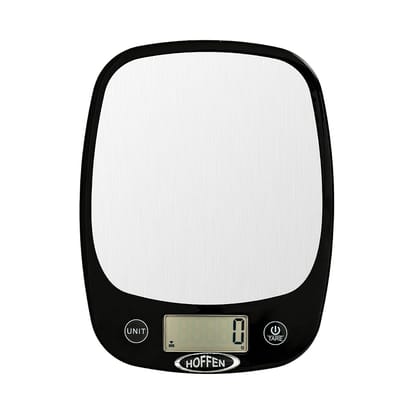 Hoffen Digital Kitchen Weighing Scale & Food Weight Machine for Health, Fitness, Home Baking & Cooking Scale, 2 Year Warranty & Battery Included