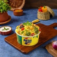 Veg Biryani with Exotic Vegetables (Serves 1)