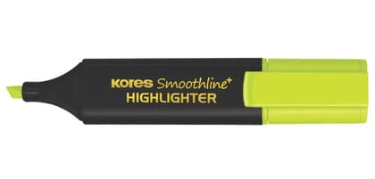 Kores Smoothline Plus Highlighter Yellow