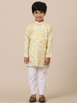 Kurta Pajama Set for Boys-1-2Y