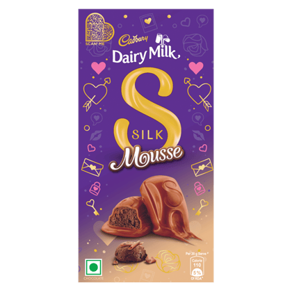 Cadbury Dairy Milk Silk Mousse Valentines Chocolate Bar