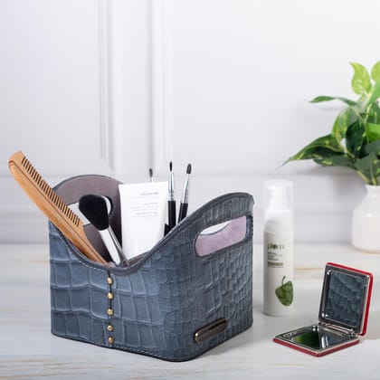 Eden Desk Organiser/Caddy Grey-Grey