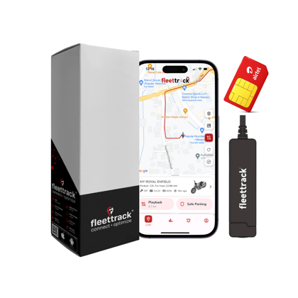 Wired Hidden GPS Tracker (Live Location + Engine ON/Off Alerts) for Car, Bike, EV, Scooty, Truck, Bus | Anti-Theft | Towing Alerts | 12 Months SIM Data-Without Relay / VI / With 1 year subscription