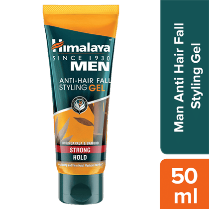 Himalaya Men Anti-Hairfall Styling Gel - Strong Hold, 50 Ml