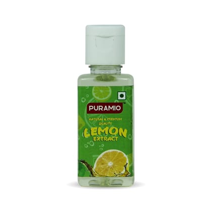 Puramio Natural & Premium Lemon Extract, 50 ml