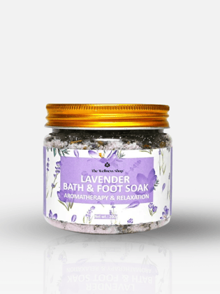 LAVENDER BATH AND FOOT SOAK - AROMATHERAPY & RELAXATION-200g
