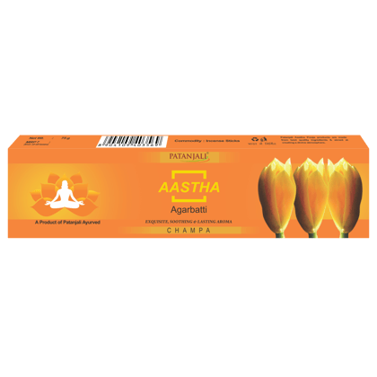 AASTHA AGARBATTI CHAMPA - 75 GM