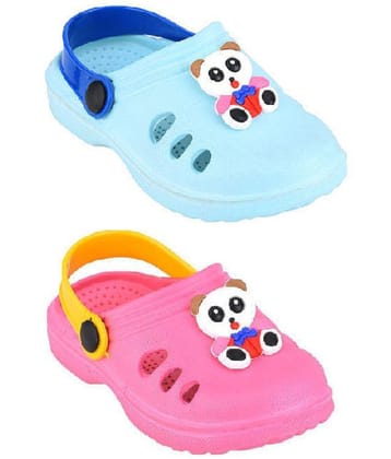 NEOBABY Casual Clog for Kids Boys and Girls(Pack of 2) - None