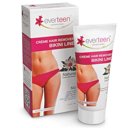 everteen Hair Remover Creme for Bikini Line & Underarms-1 / 50g