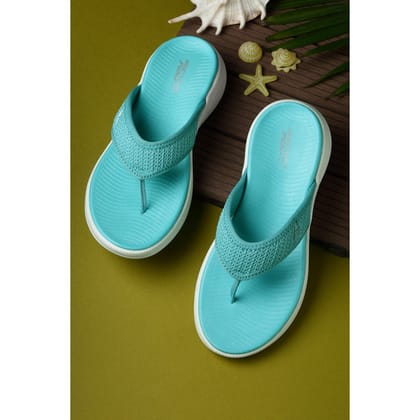 RedTape Women's Turquoise Thong Slipper