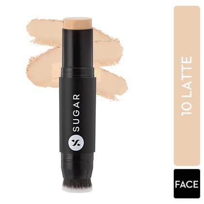 SUGAR Ace Of Face Foundation Stick - 10 Latte (12gm)