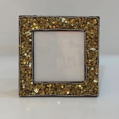 Glitter Photoframe Rose Gold