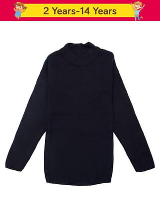 Woollen Sweaters for Girls- Plain - None