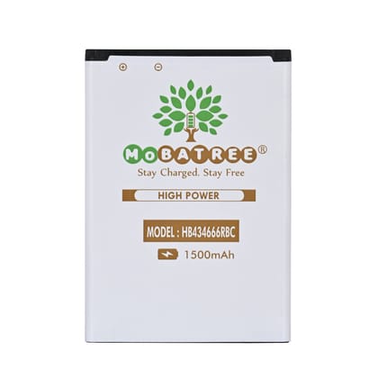 Mobatree Original Mobile Battery for Huawei Airtel Wireless Router E5573 E5573, HUAWEI HB434666RBC, 1500mAh (6 months Guarantee)