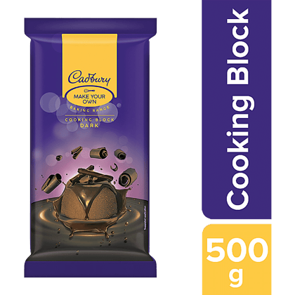 Cadbury Cooking Block Dark, 500 gm