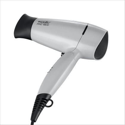 IKONIC 1800 Pro Hotel Hair Dryer: 2-Speed, Cool Shot, 1800W - Grey