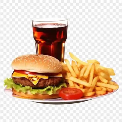 Veg Burger Combo