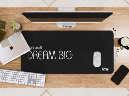 "Dream Big" Deskmat – Elevate Your Gaming Experience-Extra Large (42CM X 90CM)