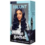 Bblunt Salon Secret High Shine Creme Hair Colour - Blueberry, 100 G + 8 Ml Blue Black 2.10