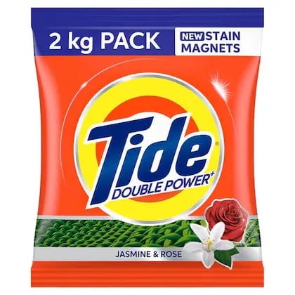 Tide Plus Jasmine & Rose Detergent Powder, 2 Kg