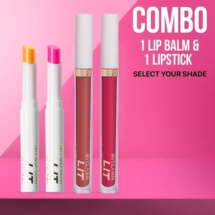 LIT - pH Lip Balm And  LIT Liquid Matte Lipstick