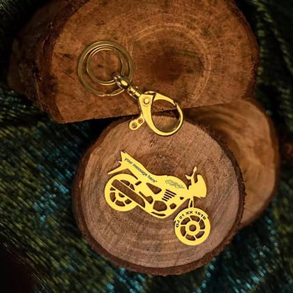 Hero CBZ Keychain-Gold