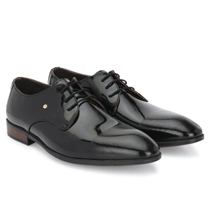 Formal Leather Laceup Shoes For Men-6 / Black / Regular