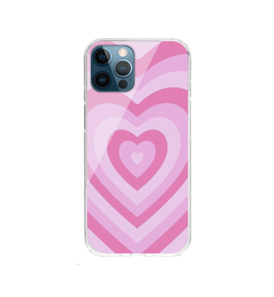 Pink Hearts - Silicone Case For Apple iPhone Models-Apple iPhone XS Max