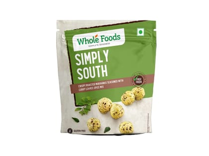 Whole Foods Crispy Roasted Makhanas | Simply South - 40G