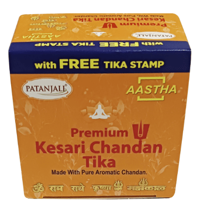 AASTHA KESAR CHANDAN GEELA TIKA - 60 G