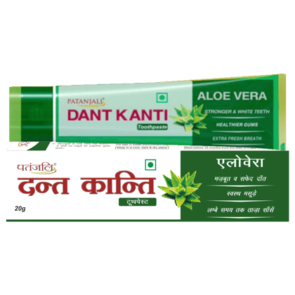 DANTKANTI ALOEVERA GEL TOOTHPASTE 20 GM