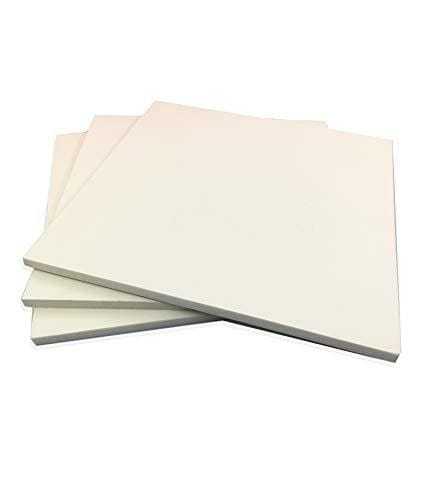 AmericanElm Pack of 6 PVC Board For DIY Craft Projects, Decorations, Mounting, Casting Patterns, Painting, Aero-modelling, Architectural Models, etc. Available Mutiple Sizes & 5MM Thickness(Pleas