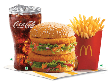 Large EVM Veg Maharaja Mac