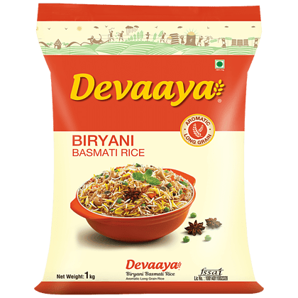 Daawat Devaaya Biryani Basmati Rice, 1 Kg