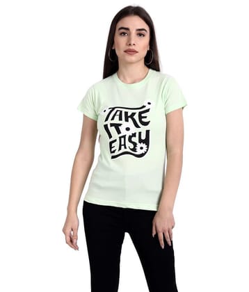 Fabflee Cotton Green T-Shirts - Single - XL