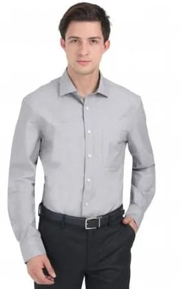 Marks & Spencer Formal Shirts-Grey
