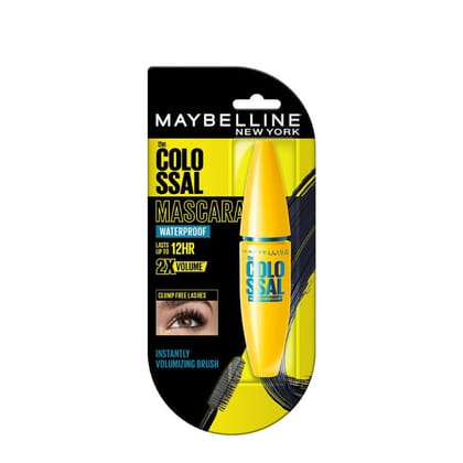 Maybelline New York The Colossal Mascara Waterproof - 001 Waterproof Black-10ml