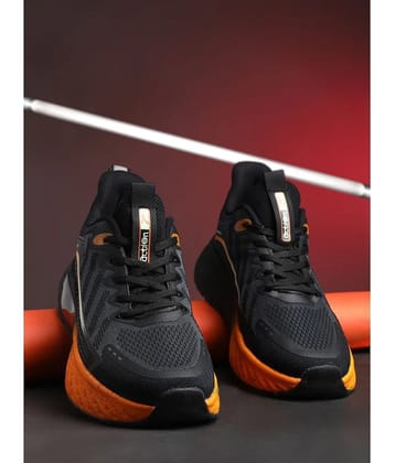 Action Sports Shoes For Men Black Mens Sports Running Shoes - None