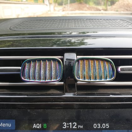 BMW Grill Air Freshener 2 pcs (Premium Edition)-Multicolor