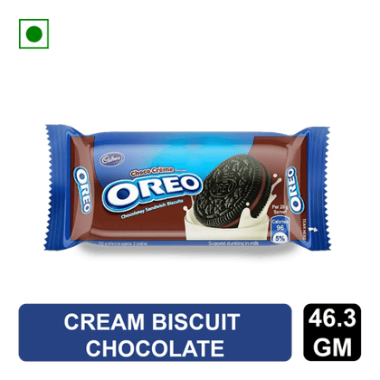 Cadbury Oreo Choco Cream Biscuit, 50 gm Pack