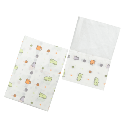 Thottil and Mosquito Net Set - Cute Kitty