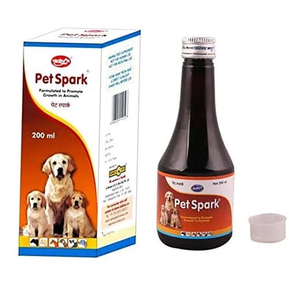 Venkys Petspark Syrup 200 ML (Pack of 3)