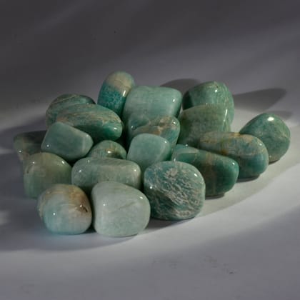 Amazonite Crystal Tumbles/Tumbled Stone