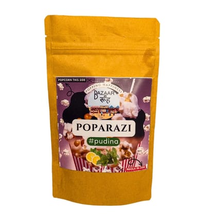 BazaaRooh Instant Popcorn Mint Made in Natural Coldpressed Oil (200 Gms)