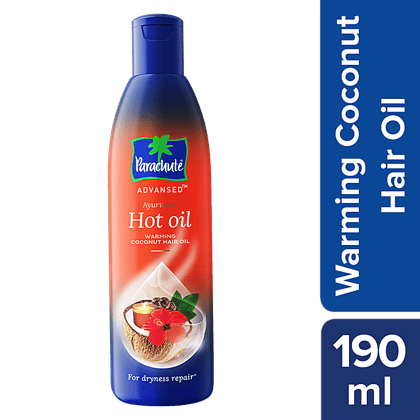 Parachute Advanced Hot Oil Coconut, 190 ml