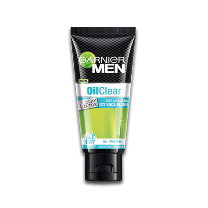 Garnier Men Oil Clear Deep Cleansing Face Wash, 50 gm Tube